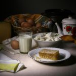 Colazione con yogurt cremoso e miele, ingredienti salutari per stimolare il metabolismo.